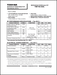 Click here to download TIM7785-45SL Datasheet