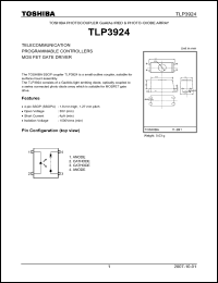 Click here to download TLP3924 Datasheet