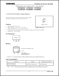 Click here to download TA7807AF Datasheet