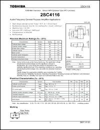 Click here to download 2SC4116_07 Datasheet