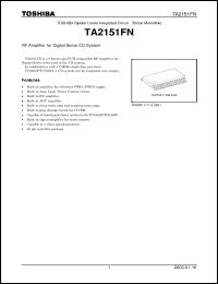 Click here to download TA2151FN Datasheet