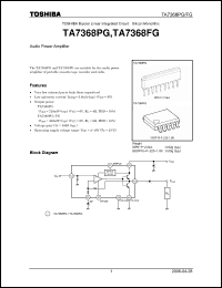 Click here to download TA7368FG Datasheet