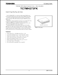 Click here to download TC7MH273FK Datasheet