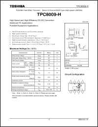 Click here to download TPC8009-H Datasheet
