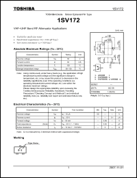 Click here to download 1SV172_07 Datasheet
