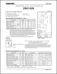 Click here to download 2SK1529_09 Datasheet
