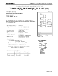 Click here to download TLP3021S Datasheet