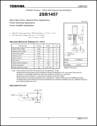 Click here to download 2SB1457_06 Datasheet