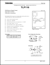 Click here to download TLP116_07 Datasheet