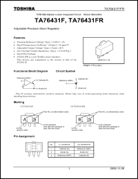 Click here to download TA76431FR Datasheet
