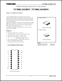 Click here to download TC7MBL3245BFK Datasheet