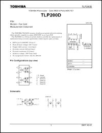 Click here to download TLP200D_07 Datasheet