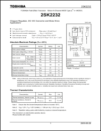 Click here to download 2SK2232_09 Datasheet