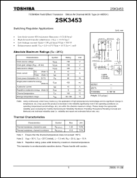 Click here to download 2SK3453 Datasheet