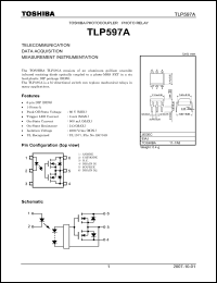 Click here to download TLP597A_07 Datasheet
