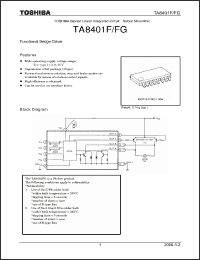 Click here to download TA8401FG Datasheet