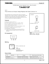 Click here to download TA48015F Datasheet