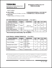 Click here to download TIM1414-8-252 Datasheet