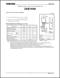 Click here to download 2SB1640_06 Datasheet