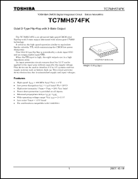 Click here to download TC7MH574FK_07 Datasheet