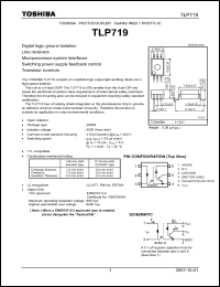 Click here to download TLP719 Datasheet