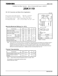 Click here to download 2SK1119_09 Datasheet