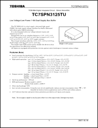 Click here to download TC7SPN3125TU Datasheet