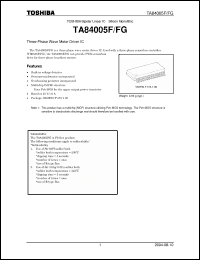 Click here to download TA84005FG Datasheet
