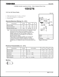 Click here to download 1SV276_07 Datasheet