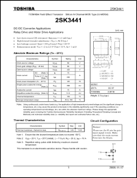 Click here to download 2SK3441_06 Datasheet