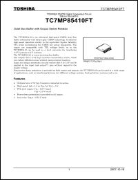 Click here to download TC7MP85410FT Datasheet