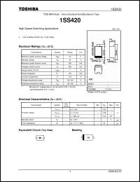 Click here to download 1SS420_05 Datasheet