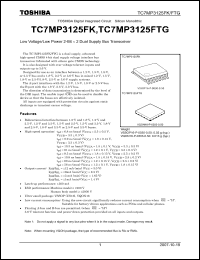 Click here to download TC7MP3125FTG Datasheet