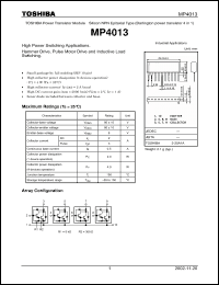 Click here to download MP4013 Datasheet