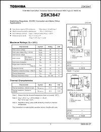 Click here to download 2SK3847 Datasheet