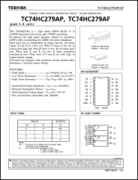 Click here to download TC74HC279 Datasheet