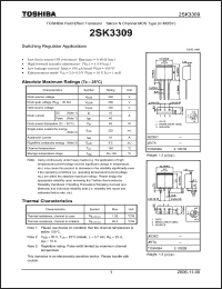 Click here to download 2SK3309_06 Datasheet