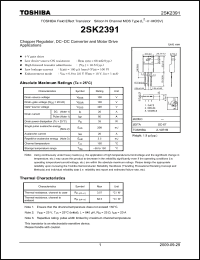 Click here to download 2SK2391_09 Datasheet