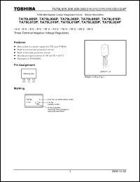 Click here to download TA79L005P_06 Datasheet