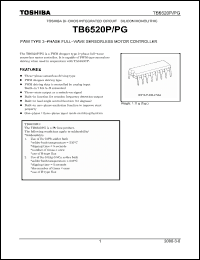 Click here to download TB6520PG Datasheet