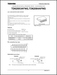 Click here to download TD62083AFNG Datasheet