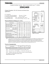 Click here to download 2SK2400_09 Datasheet