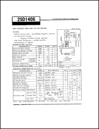 Click here to download 2SD1406O Datasheet