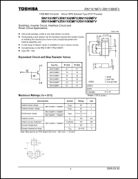 Click here to download RN1105MFV Datasheet