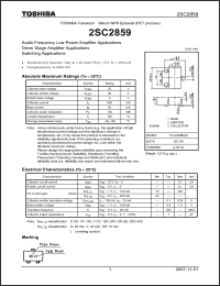 Click here to download 2SC2859_07 Datasheet