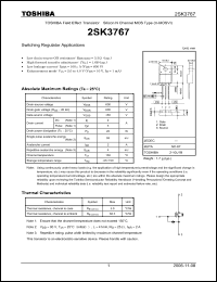 Click here to download 2SK3767 Datasheet