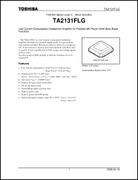 Click here to download TA2131FLG Datasheet