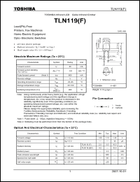 Click here to download TLN119F Datasheet