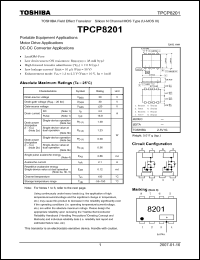 Click here to download TPCP8201_07 Datasheet