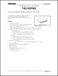 Click here to download TA2152FNG Datasheet